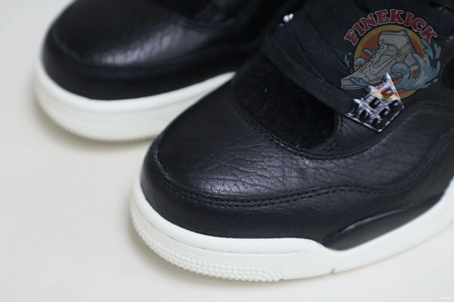 4 Jordan Air black Jordan ponyhair retro 0125